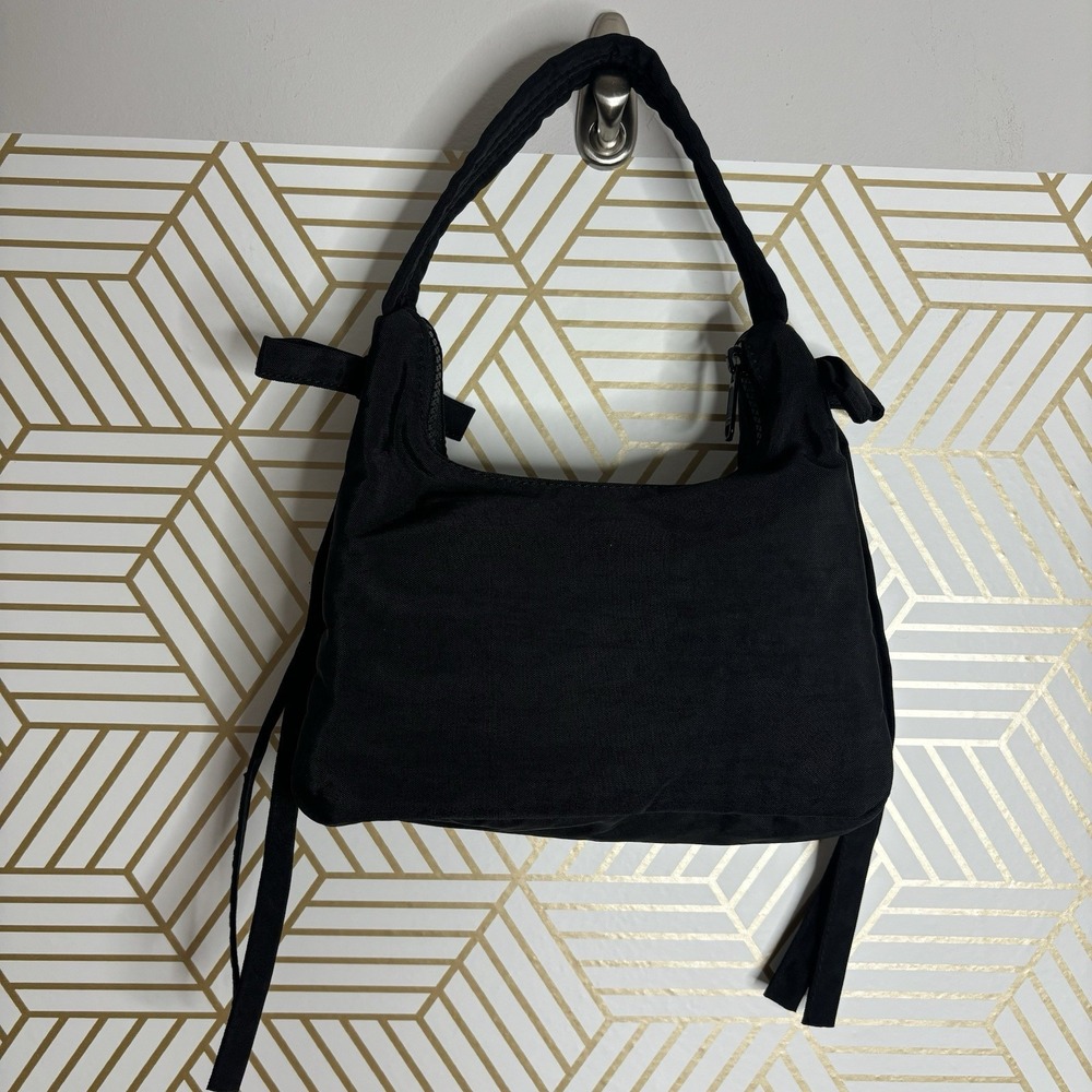 Baggu x Sandy Liang Mini Bow Bag Black FW23 Shoulder Bag Limited Edition Nylon